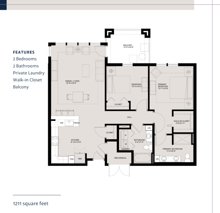 The Birch Floorplan at Grace Landing