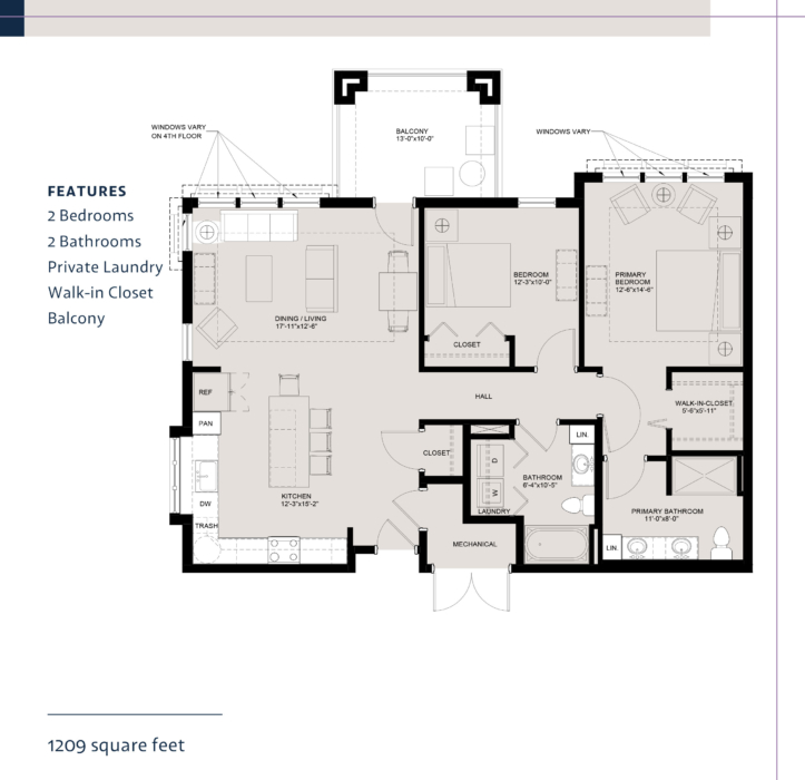 The Dogwood Floorplan at Grace Landing