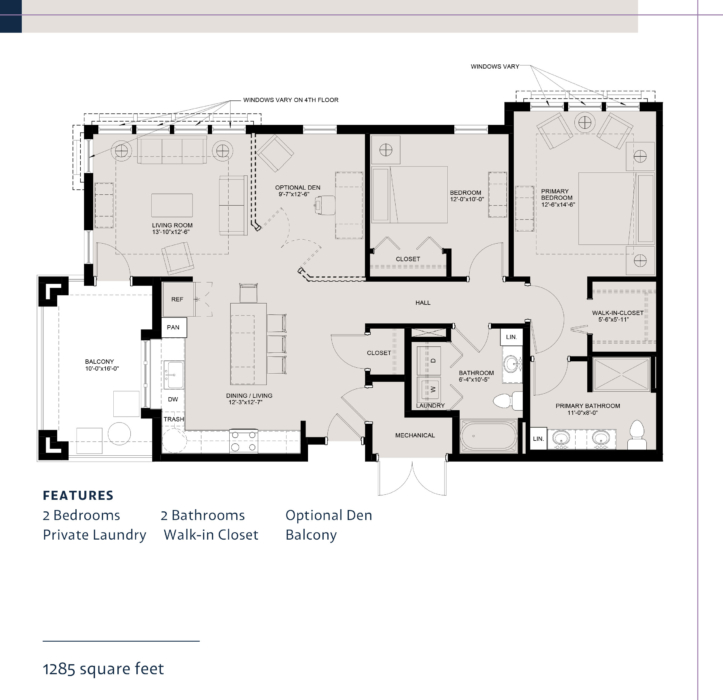 The Elm Floorplan at Grace Landing